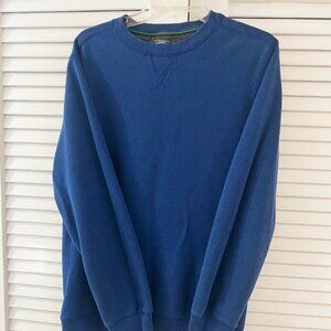 G.H. Bass & Co Men’s Sweatshirt Americana Blue Crew Neck Workwear Sportswear M